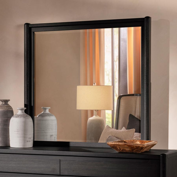 Leandro - Dresser Mirror - Burnished Black
