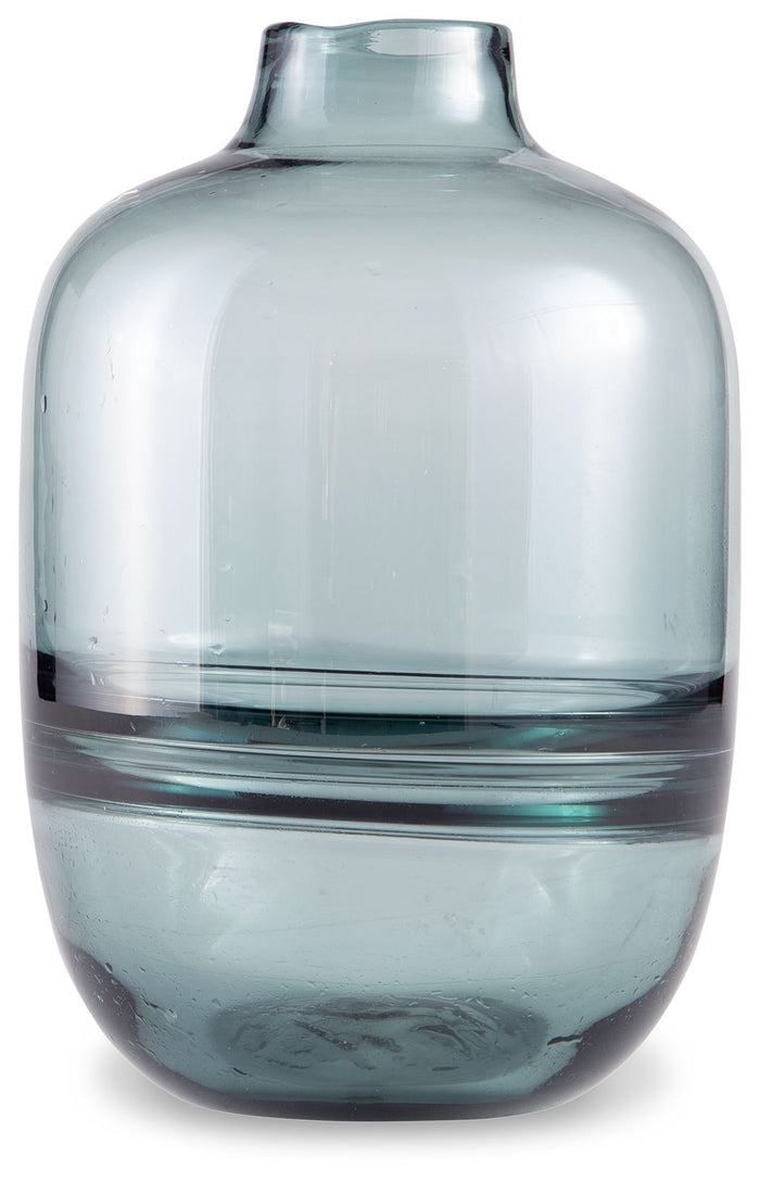 Lemmitt - Teal - Vase by Signature Design by Ashley® | Bel Furniture