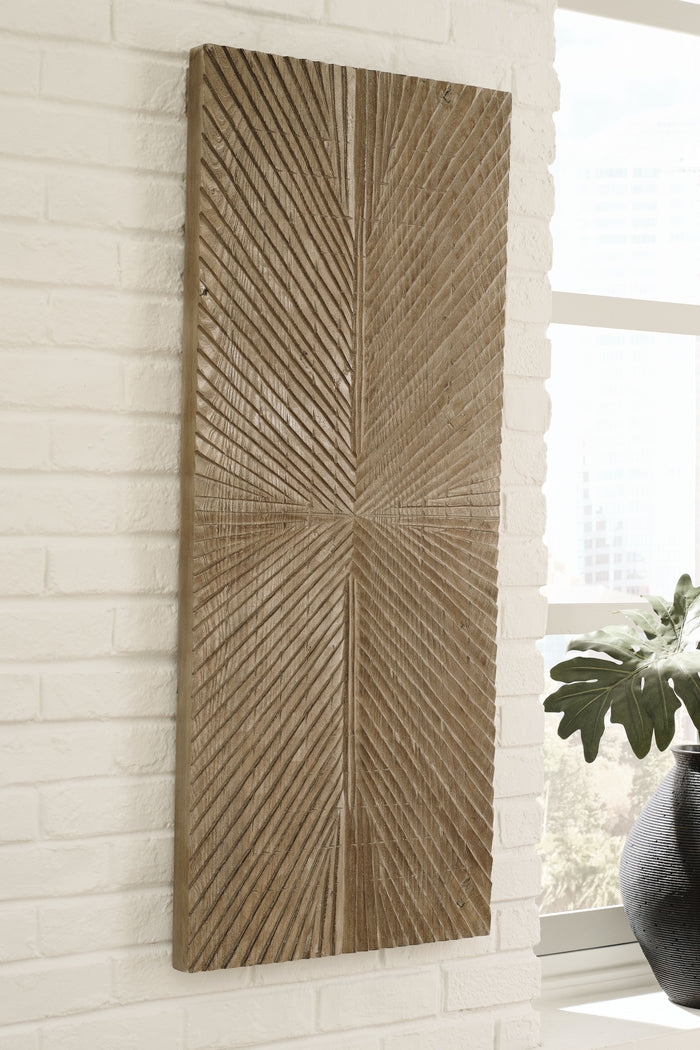 Lenora - Distressed Brown - Wall Decor by Signature Design by Ashley® | Bel Furniture