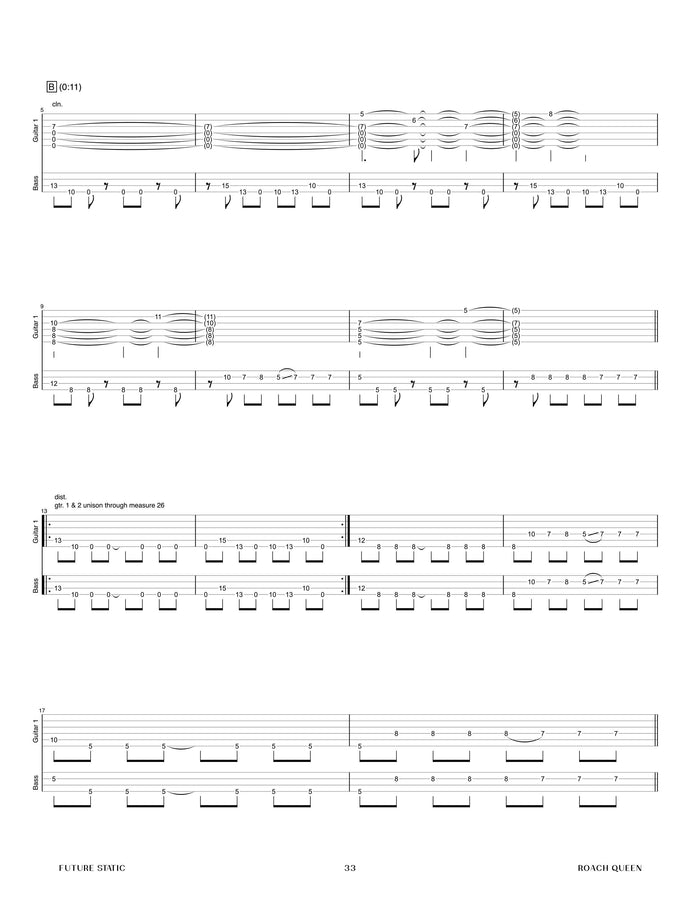 Printed Guitar & Bass Book, Digital Guitar & Bass Book