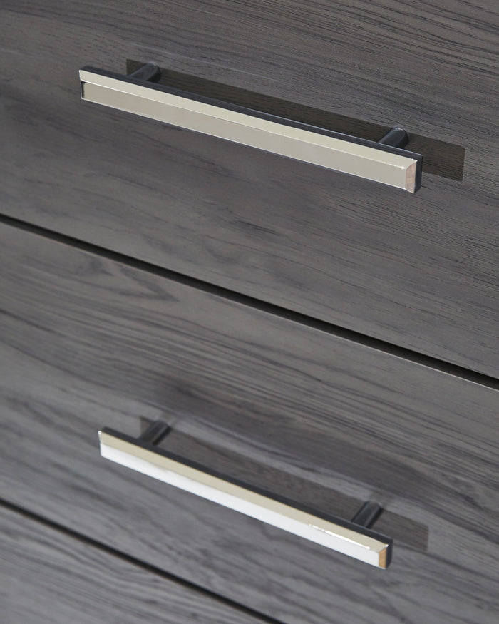 Lodanna - Five Drawer Chest - Gray - view 4