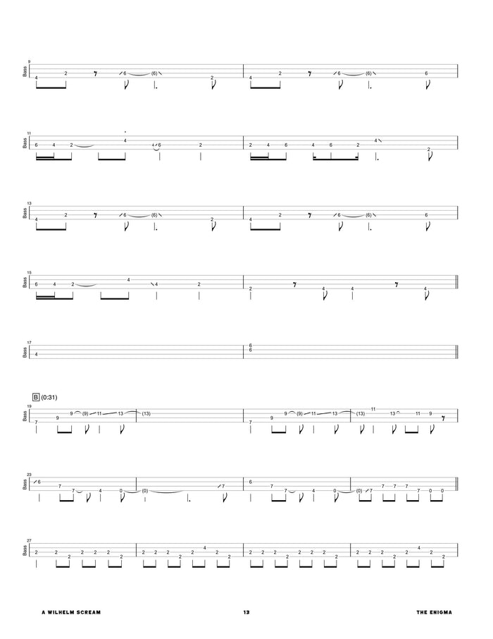 Printed Bass Book, Digital Bass Book