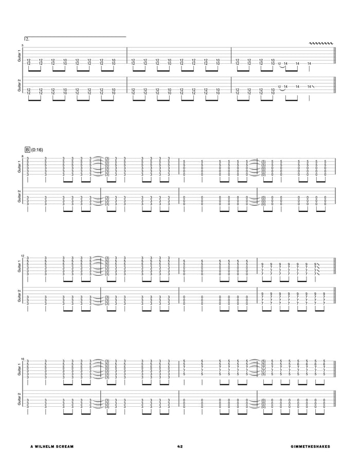 Printed Guitar Book, Digital Guitar Book