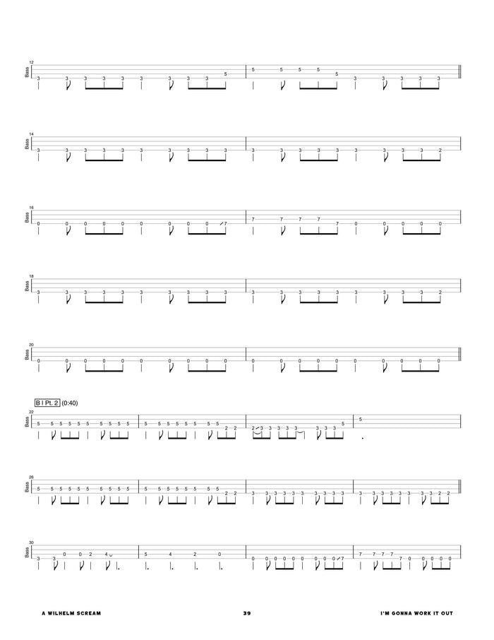 Printed Bass Book, Digital Bass Book