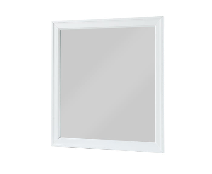 Louis Philip Dresser Mirror White