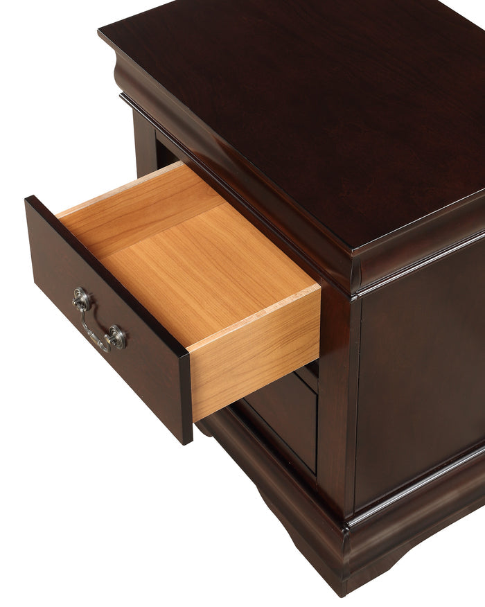 Louis Philip Night Stand Cherry