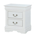 Louis Philip Night Stand White