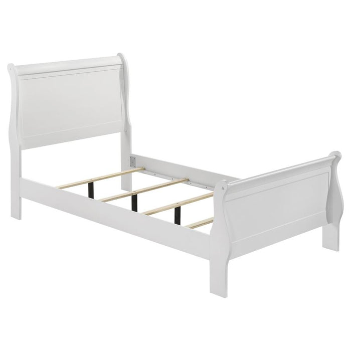 Louis Philippe - Sleigh Panel Bed