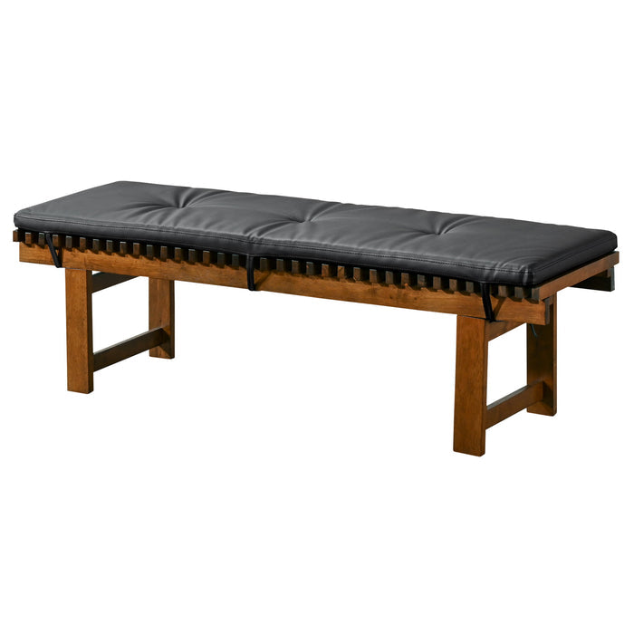 Lucia - Bench - Black - view 6