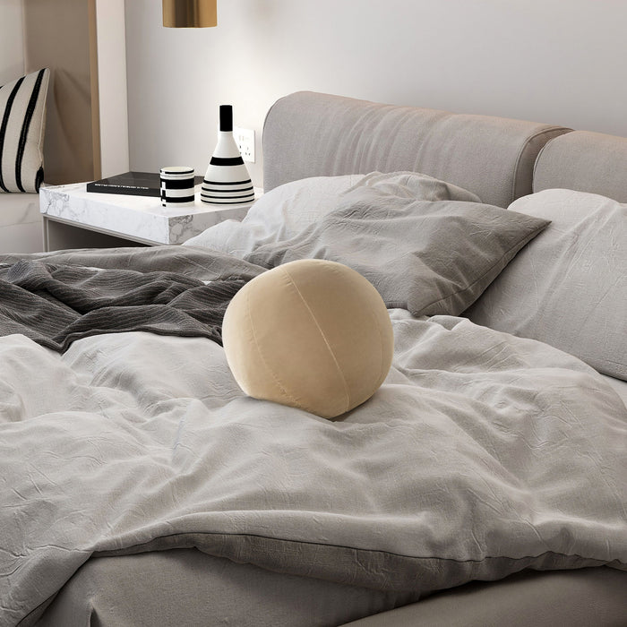 Luna - Round Sphere Accent Ball Throw Pillow - view 3
