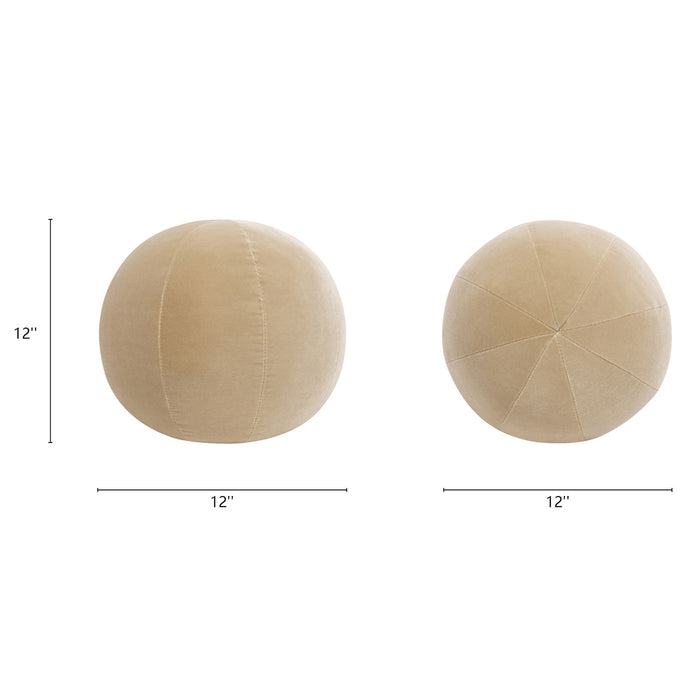 Luna - Round Sphere Accent Ball Throw Pillow - view 4