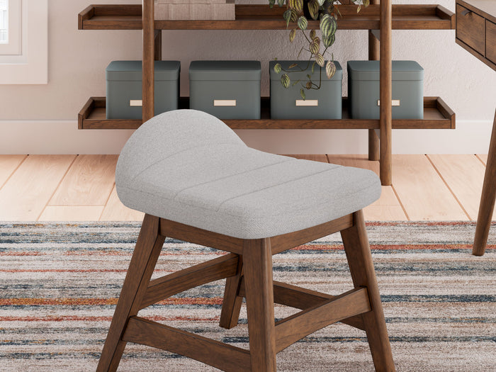 Lyncott - Light Gray / Brown - Home Office Desk Chair by Signature Design by Ashley® | Bel Furniture