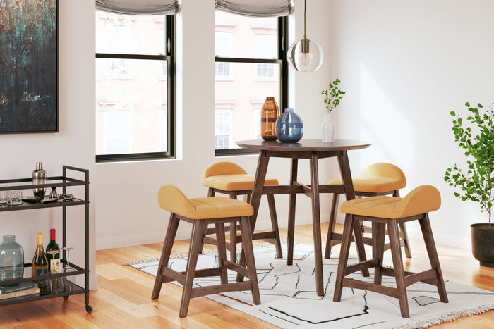 Lyncott - Upholstered Barstool (Set of 2) - view 8
