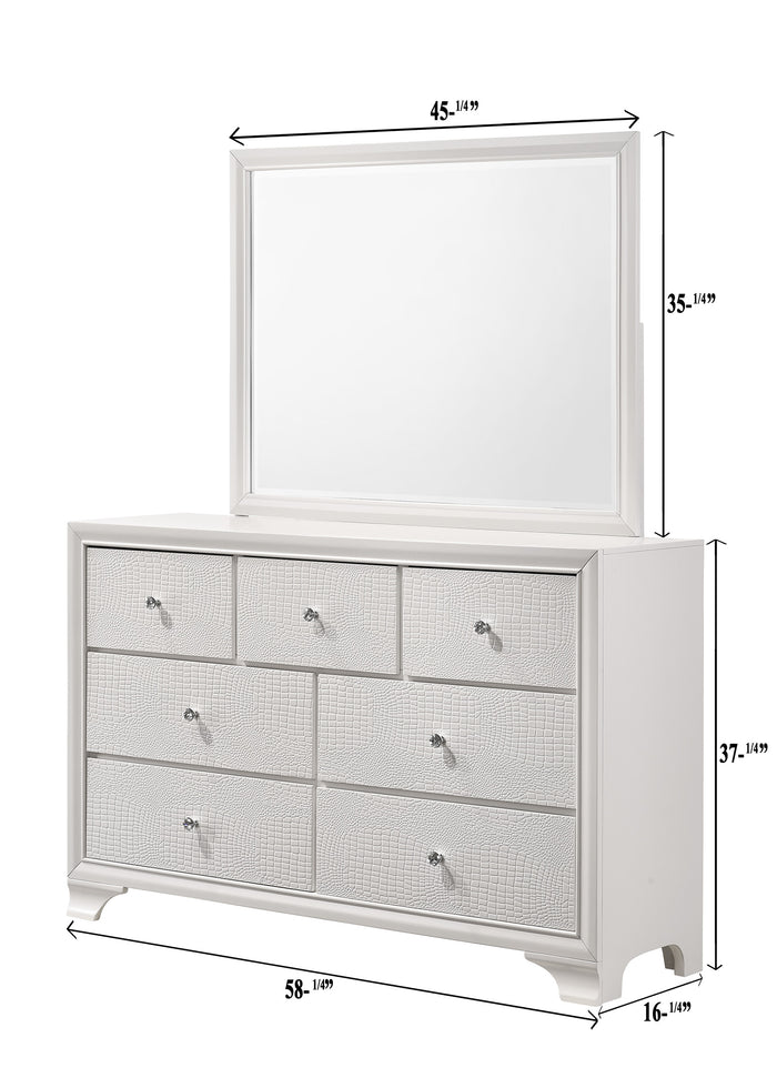 Lyssa Dresser Mirror Frost