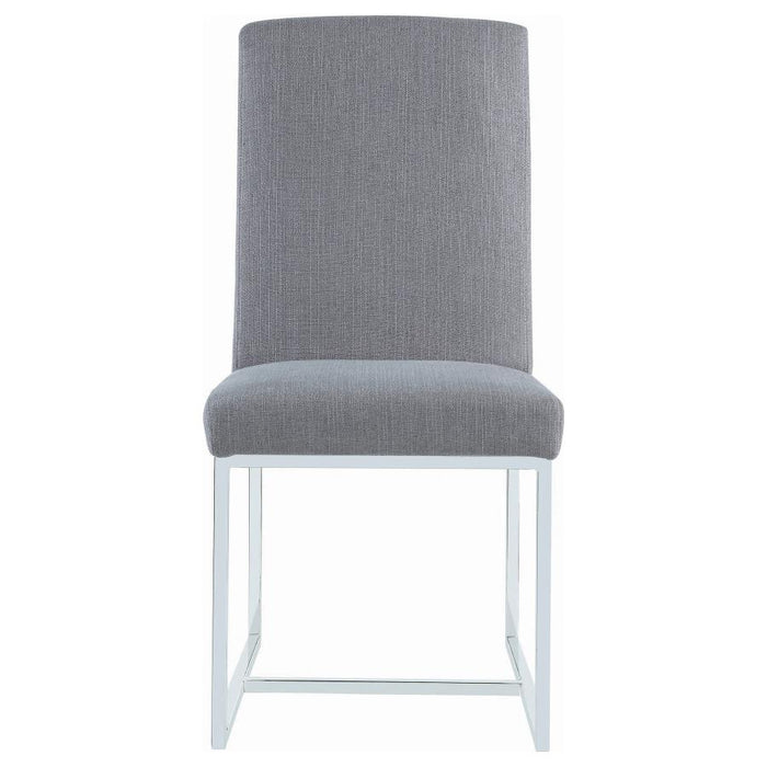 Mackinnon - Upholstered Dining Side Chair (Set of 2) - Gray