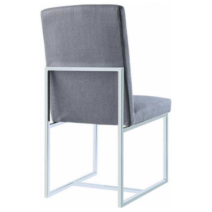 Mackinnon - Upholstered Dining Side Chair (Set of 2) - Gray