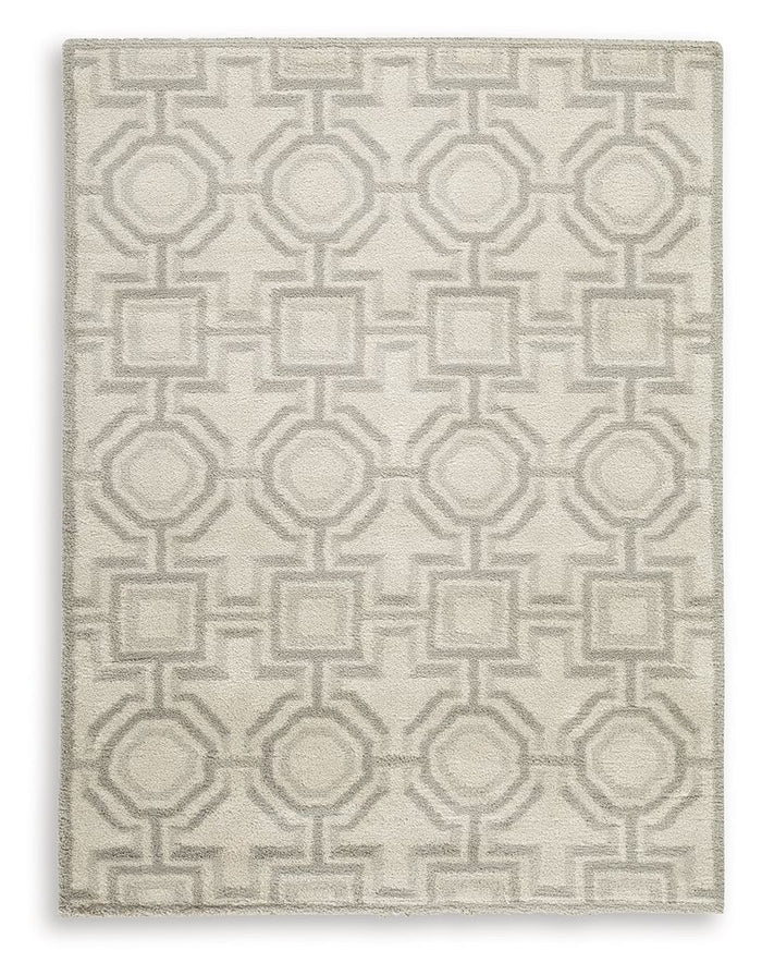 Maconville - Rug Beige 5' x 7' by Signature Design by Ashley® | Bel Furniture