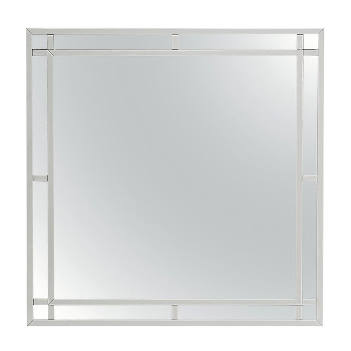 Madison Mirror Silver Champagne