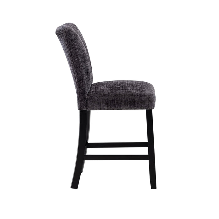 Magaly - Bar Stools (Set of 2) - Dark Gray - view 3