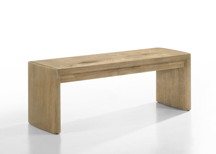 Magnus - Wide Dining Bench - Wooden Oak - view 4