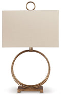 Mahala - Metal Table Lamp - Antique Gold Finish