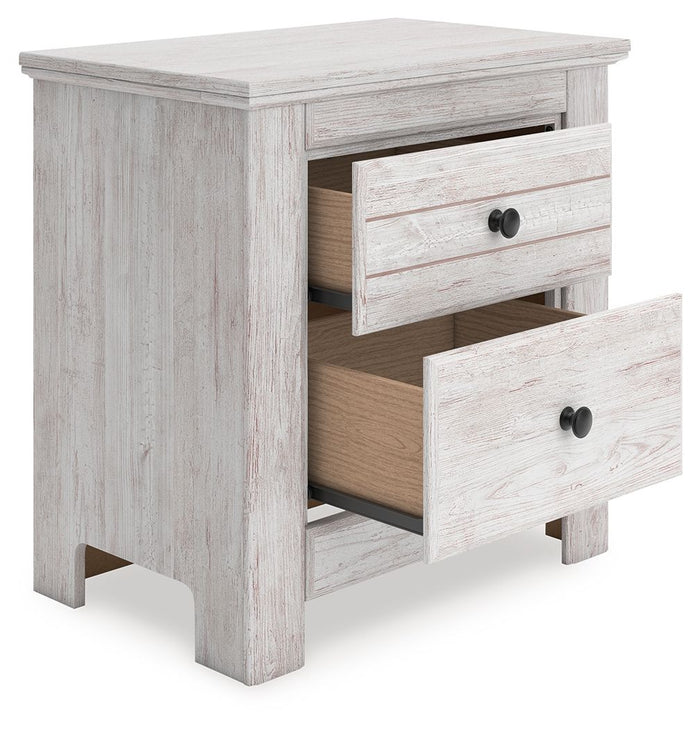 Makidern - Two Drawer Night Stand - view 3