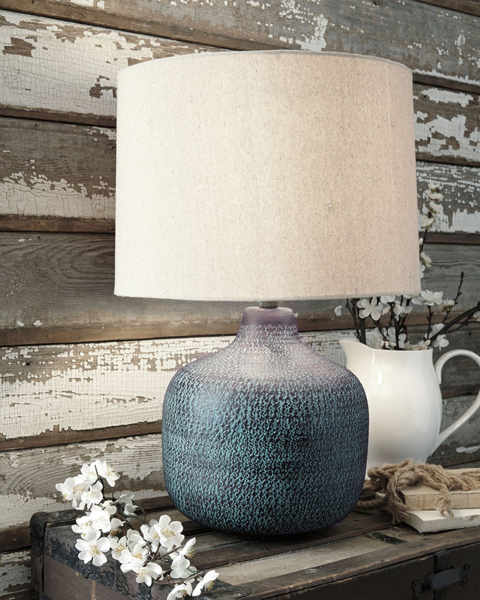 Malthace - Metal Table Lamp - Patina - view 3