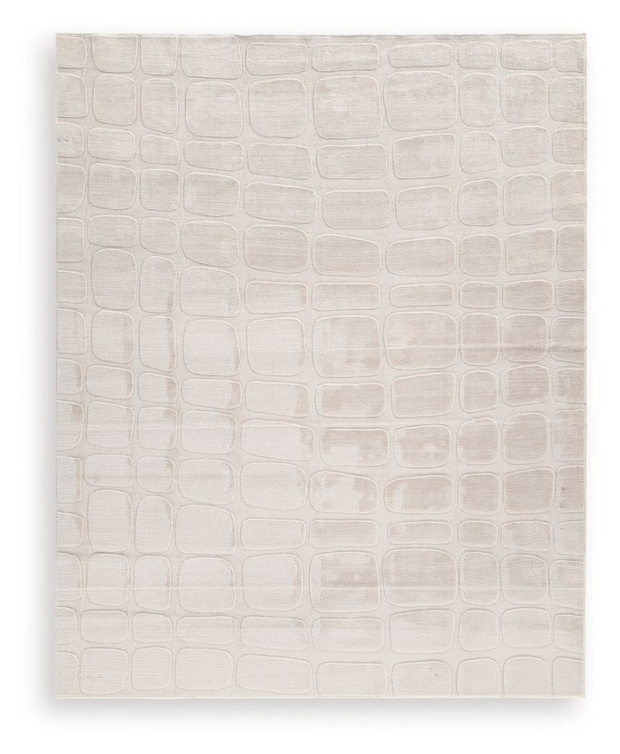 Malvinsboro - Washable Rug Beige 8' x 10' by Signature Design by Ashley® | Bel Furniture