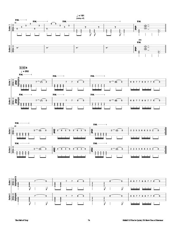 Printed Guitar Book, Digital Guitar Book