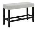 Marbel Counter Height Bench Dove
