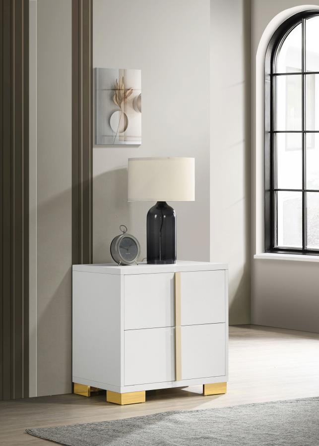 Marceline - 2-Drawer Nightstand