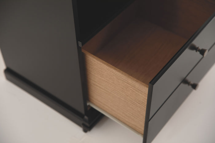 Maribel - Black - One Drawer Night Stand by Signature Design by Ashley® | Bel Furniture