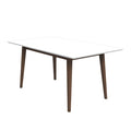 Mary - Modern Style Rectangular Dining Kitchen Table - view 3