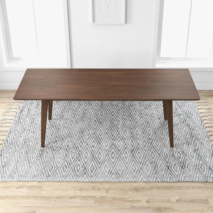 Mary - Modern Style Rectangular Dining Kitchen Table - view 4