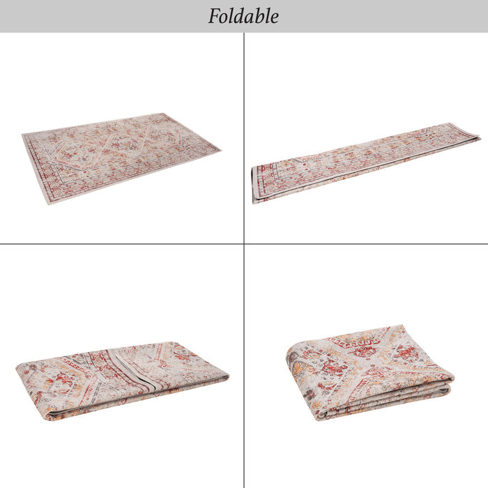 Maval - 8' X 10' Washable Area Rug - Beige - view 5