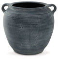 Meadie - 9" Vase Blue 10"W x 9"D x 9"H by Signature Design by Ashley® | Bel Furniture