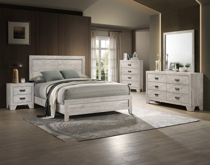 Millie Dresser Mirror-White