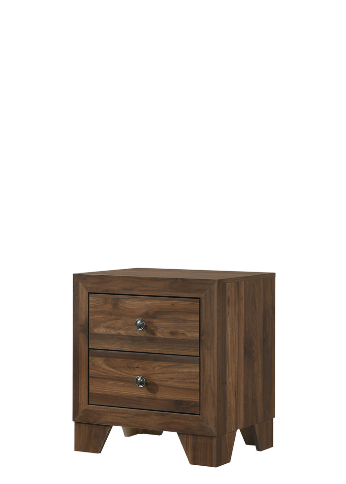 Millie Night Stand -Brown Cherry