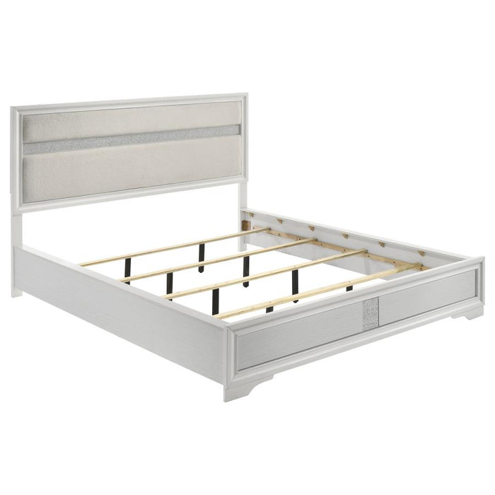 Miranda - Upholstered Panel Bed
