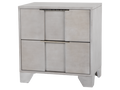 Modern Light Gray 6-Piece Bedroom Set with LED Headboard - view 11
