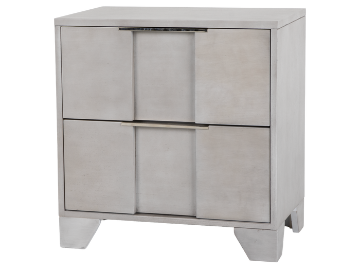 Modern Light Gray 6-Piece Bedroom Set with LED Headboard - view 11