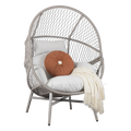 Modern Wicker Egg Chair with Cushion by Mollai Collections | Bel Furniture