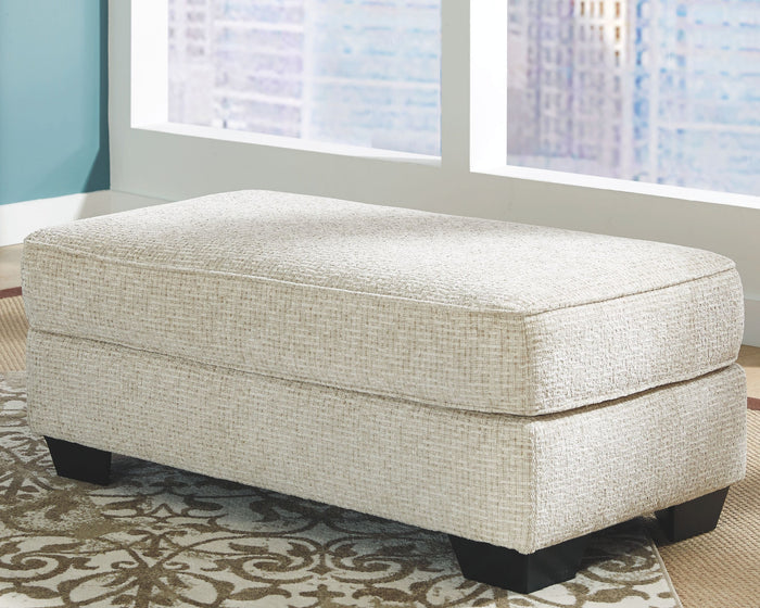 Monaghan - Sandstone - Ottoman by Signature Design by Ashley® | Bel Furniture