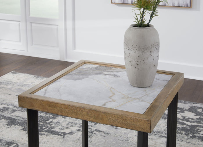 Montia - Multi - Square End Table by Signature Design by Ashley® | Bel Furniture