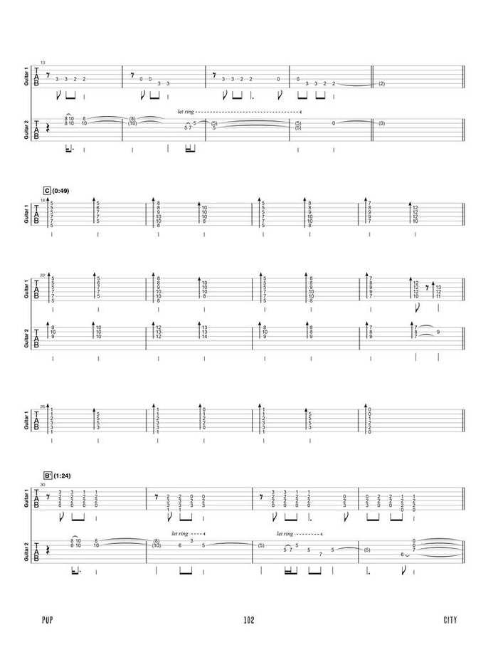 Printed Guitar Book, Digital Guitar Book