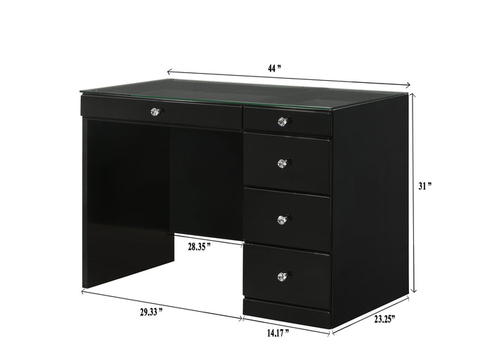 Morgan Vanity Top Black