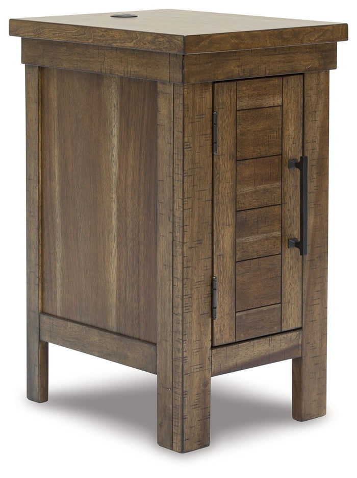 Moriville - Grayish Brown - Chair Side End Table by Signature Design by Ashley® | Bel Furniture