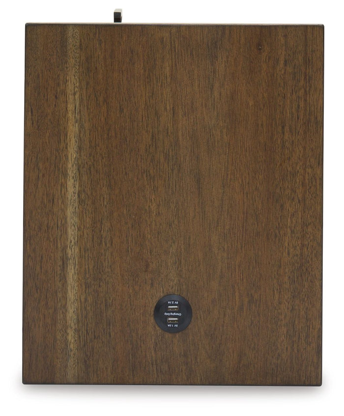 Moriville - Grayish Brown - Chair Side End Table by Signature Design by Ashley® | Bel Furniture