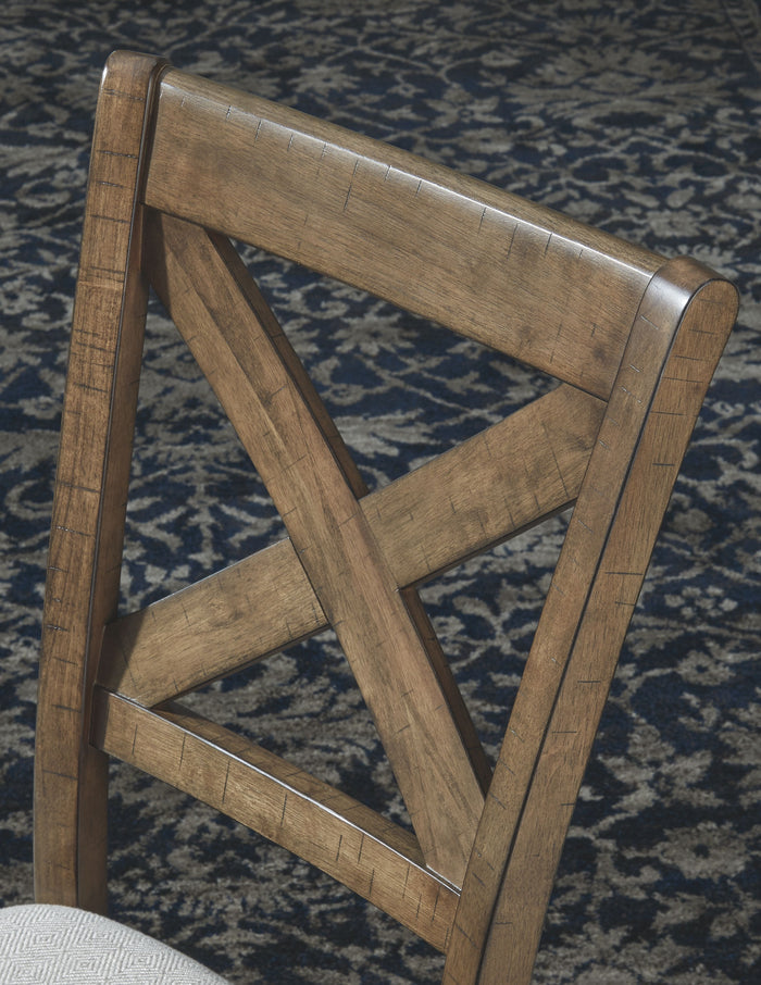 Moriville - Beige - Dining UPH Side Chair (Set of 2) by Signature Design by Ashley® | Bel Furniture