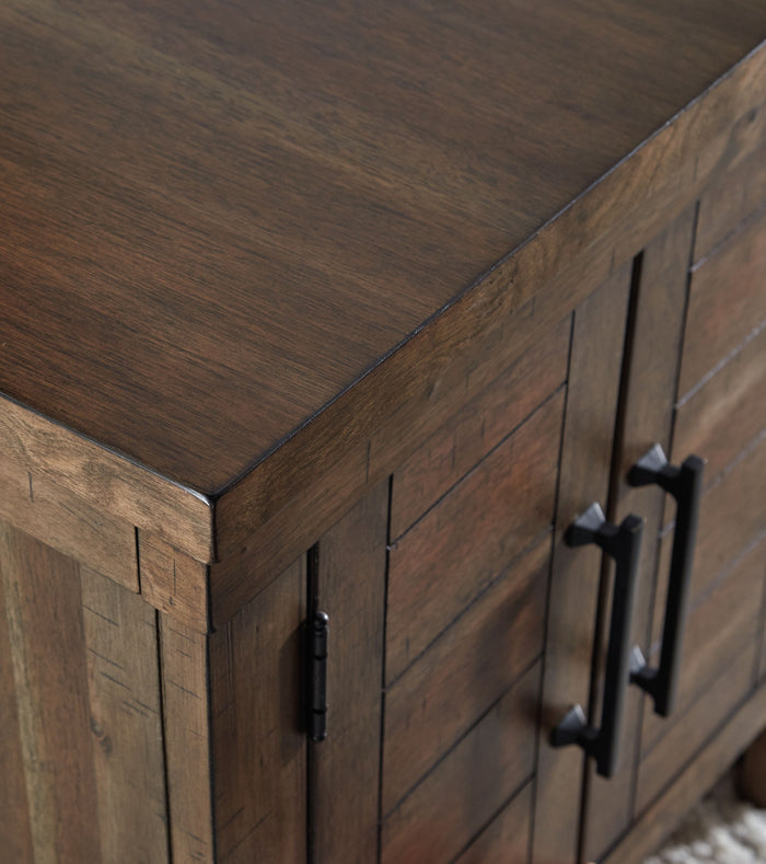 Moriville - Grayish Brown - Rectangular End Table by Signature Design by Ashley® | Bel Furniture